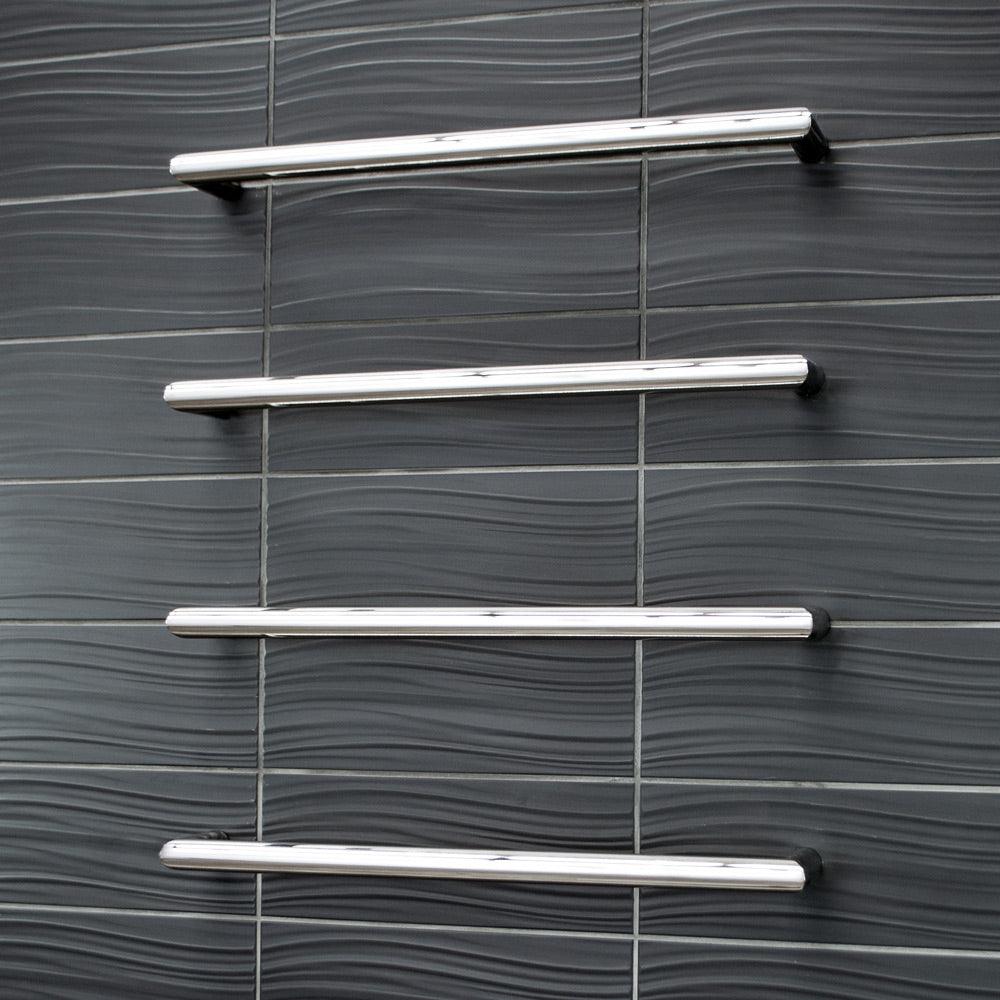 RADIANT SINGLE ROUND BAR TOWEL RAIL
